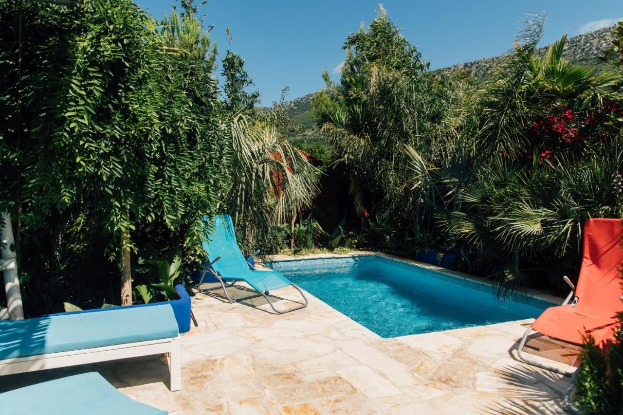 Villa Tropica, Total Privacy, Tropical Garden And Private Pool Kaštela Exterior foto